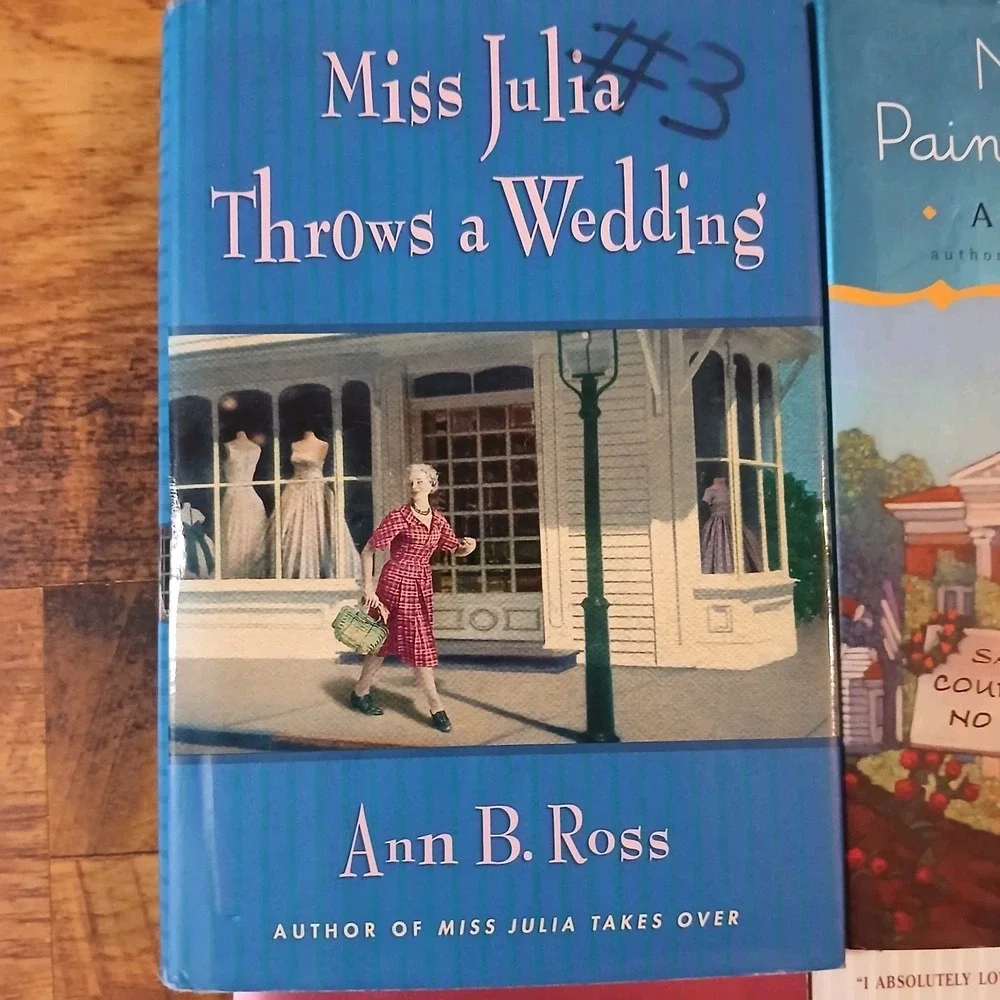 Miss Julia Ann B. Ross Book Lot of 4 Southern Mystery Paperback Very Good READ